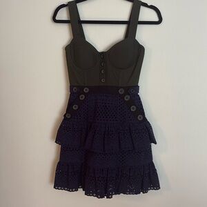 Self-Portrait Mini Dress